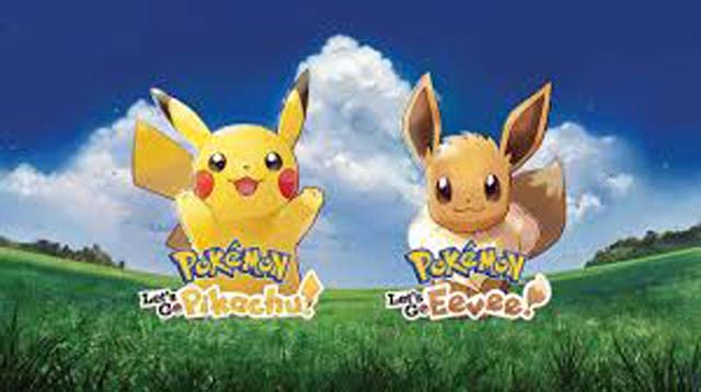 Pokemon Pikachu and Eevee